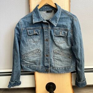 New York & Company Blue Jean Jacket